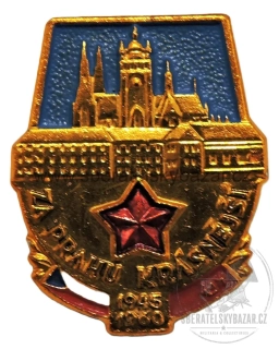 Za Prahu krásnější 1945–1960 – pamětní odznak Praha