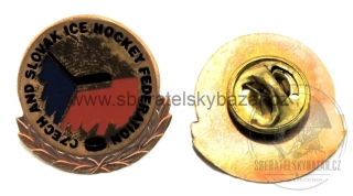 Odznak „Czech and Slovak Ice Hockey Federation“ 1990/93