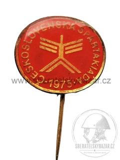 Československá spartakiáda 1975 – jehlový odznak 