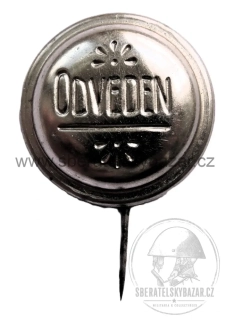 Čepicový odznak odveden