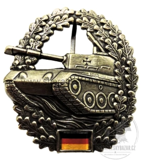 	 Německý odznak tankových jednotek Bundeswehr – Leopard 