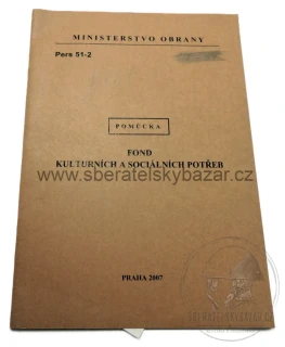 Předpis AČR - Fond kulturních a socialních potřeb 