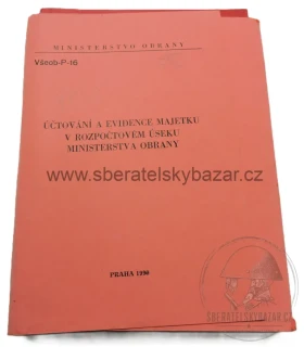 Předpis AČR - účtování a evidence majetku 