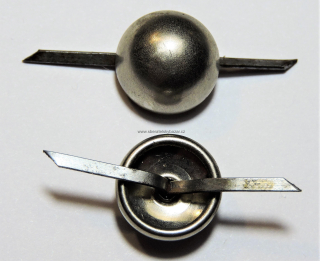 Odznak hodnost pecka stříbrná 12mm starší provedení
