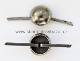 Odznak hodnost pecka stříbrná 12mm starší provedení