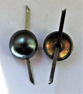 Odznak hodnost pecka mořené 12mm starší provedení ČSLA 50. LÉTA