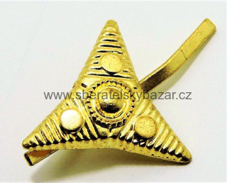 Hodnostní znaky AČR - zlatý malý 12mm