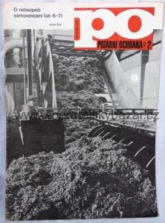 Časopis požární ochrana 1976 - 1989