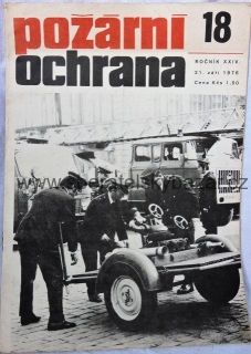 Časopis požární ochrana 1976 - 1989