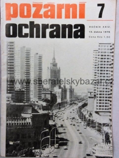 Časopis požární ochrana 1976 - 1989