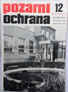 Časopis požární ochrana 1976 - 1989