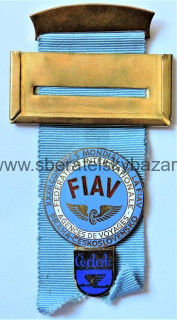 Odznak jmenovka kongres FIAV - Čedok - Kompletní