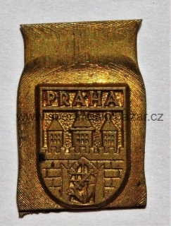 Výlisek zmetek odznaku PRAHA