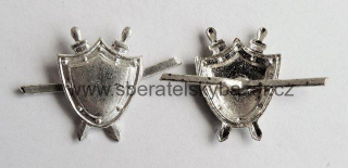 Rozlišovací znaky ČSLA- Justice stříbrné 1kus