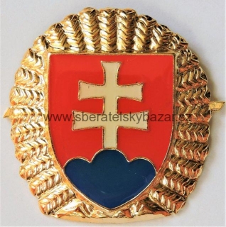 Čepicový odznak ASR - zlatý