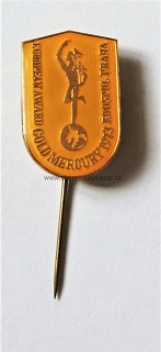 Odznak - European award gold mercury 1973 Koospol Praha 
