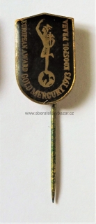Odznak - European award gold mercury 1973 Koospol Praha 