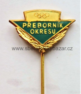 Odznak - Přeborník Okresu