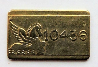 Odznak číslo - spořitelna