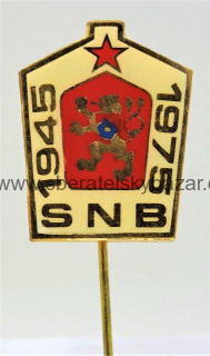 odznak SNB 1945 - 1975