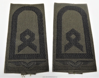 Nárameník Bundeswehr - Luftwaffe -  Hauptfeldwebel -pár