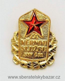Odznak Za věrnou šlužbu SNV ČSR