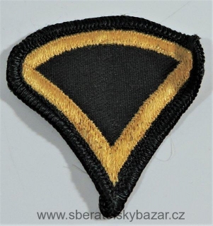 Nášivka US ARMY PRIVATE FIRST CLASS