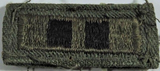 Hodnost na čepici US army - Důstojnický kandidát CW2