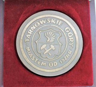Plaketa - Polsko Tarnowskie Gory 