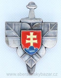 Odznak absolventa vysokej školy ASR - První typ 1993-1996