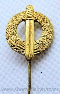 Miniatura medaile československé armády v zahraničí