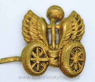 Rozlišovací znak - ČSLA 50. Léta Automobilní vojsko zlatý - II jakost