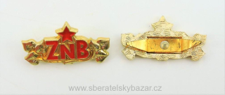 Rozlišovací znaky na Nárameníky - ZNB