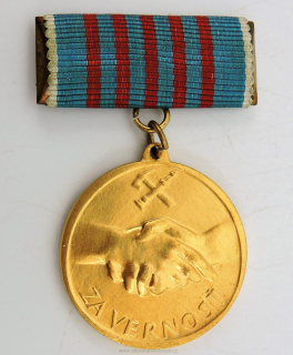 Medaile hasičská - za věrnost