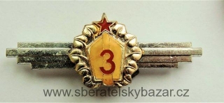 Odznak třídní specialista - 3.třídy