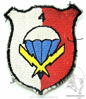 Nášivka 4. spojovací prapor Havlíčkuv brod - 1996-2001