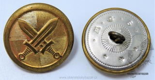 Velký knoflík meče 22mm- M.S.S 