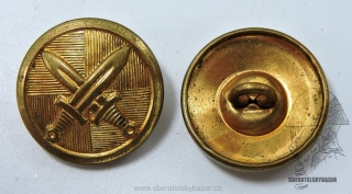 Zapichovací knoflík meče - atypický - 21mm