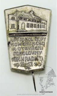 Slet sokolské župy Komenského a otevření sokolovny v Uherském Hradišti