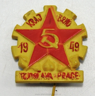 Odznak V. Oslava práce - Kraj Brno 