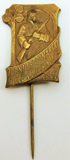Odznak Župní legionařský sjezd v Jilemnici 1937