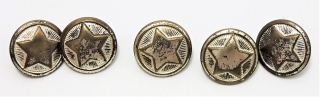 Knoflík SNB stříbrný - malý 16mmmm - 1kus 