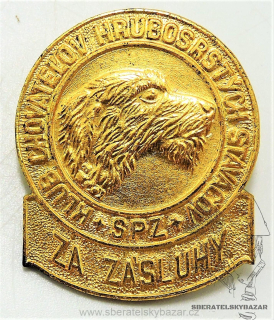 Klub chovatelov hrubostých stavčov - SPZ - ZA ZÁSLUHY