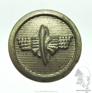 Knoflík ČSD - skleněný malý 15mm