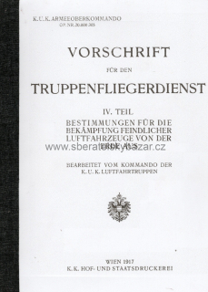 RU- příručka rozpoznávání letadel 1917 - Reprint (Replika)