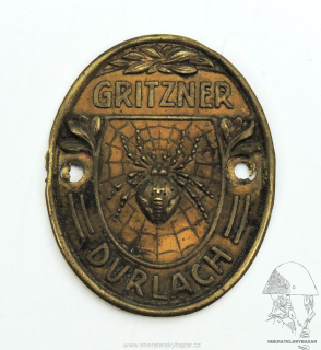 Štítek Gritzner Durlach