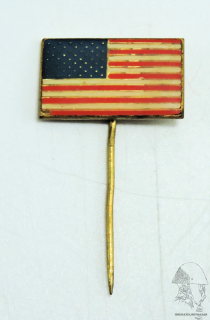 Odznak -  Vlajka USA