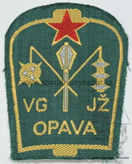 Nášivka ČSLA VG JŽ Opava
