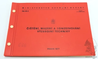 Velký předpis Čištění, mazaní a konzervování výzbrojní techn-ORIGINÁL